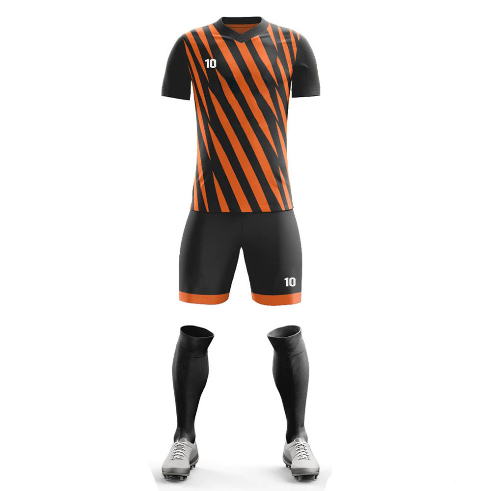 Improvment Sports 2024 Latest Design Soccer Uniform Set New Arrival Team Name Men Soccer Sports Football Uniforms For Sale
